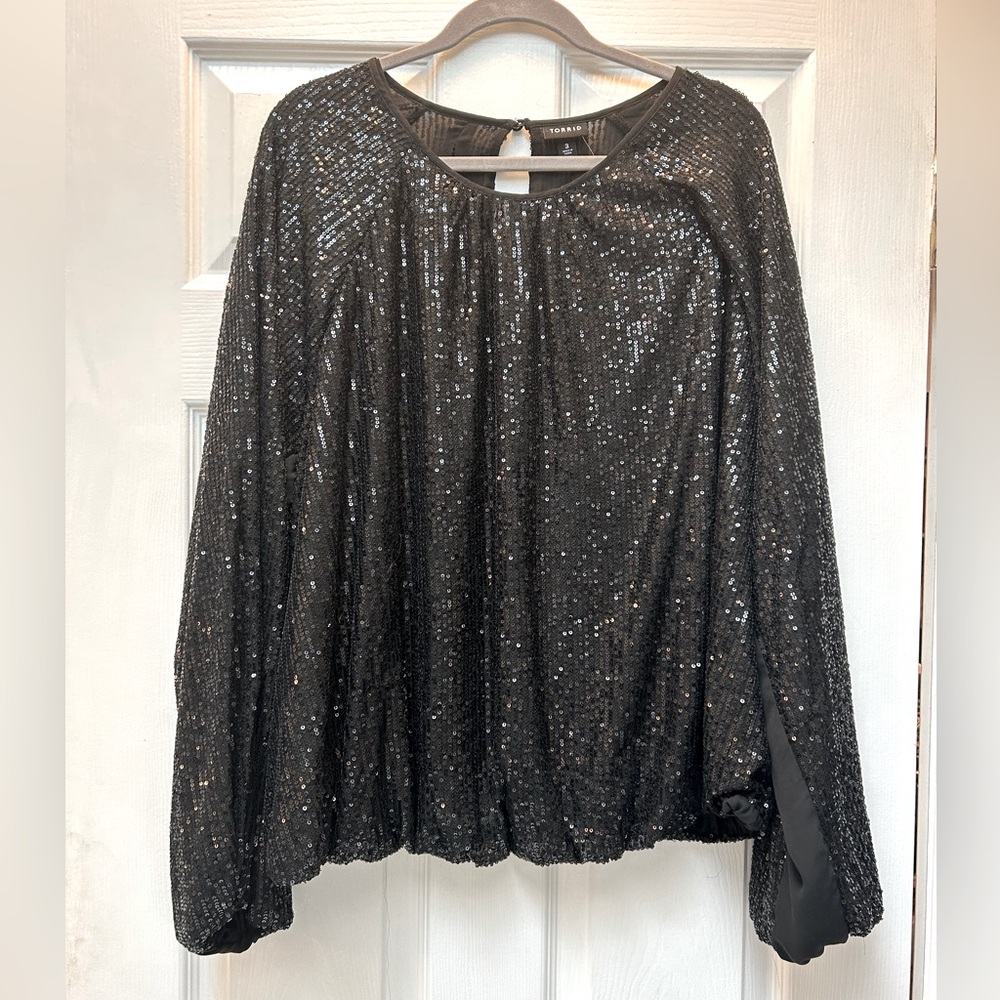 Torrid sequined top